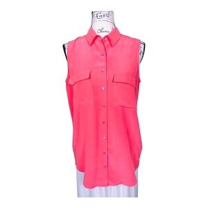 Equipment Silk Sleeveless Blouse